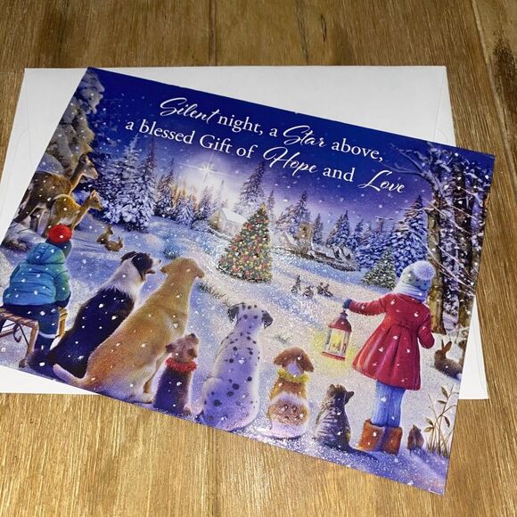 Sisters of Francis of Assisi Silent Night Blessing Gift Christmas Greetings Card - Picture 2 of 7